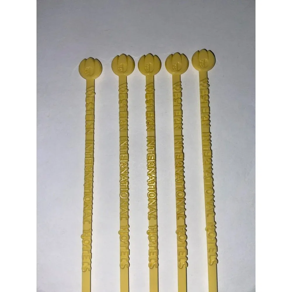 Western International Vintage 60s Lot‎ of 5 Swizzle Sticks